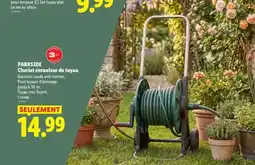 Lidl PARKSIDE Chariot enrouleur de tuyau offre