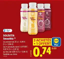 Lidl SOLEVITA Smoothie offre