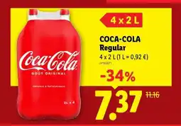 Lidl Coca Cola Regular offre