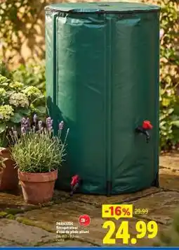Lidl PARKSIDE Récupérateur d'eau de pluie pliant offre