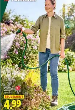 Lidl PARKSIDE Pistolet de lance d'arrosage offre