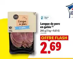 Lidl Langue de porc en gelée offre