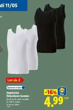 Lidl PARKSIDE Débardeurs homme offre