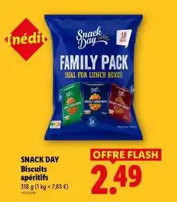 Lidl SNACK DAY Biscuits apéritifs offre