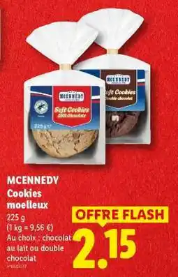 Lidl MCENNEDY Cookies moelleux offre