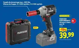 Lidl PARKSIDE Performance Visseuse à chocs sans fil offre