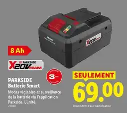 Lidl PARKSIDE Batterie Smart offre