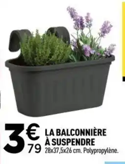 Centrakor La balconnière à suspendre offre