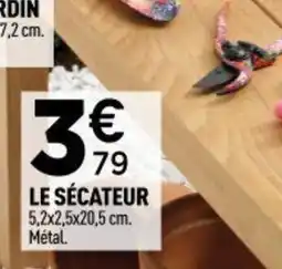 Centrakor Le sécateur offre