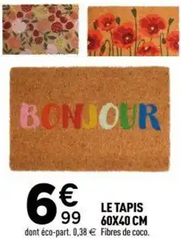 Centrakor Le tapis offre