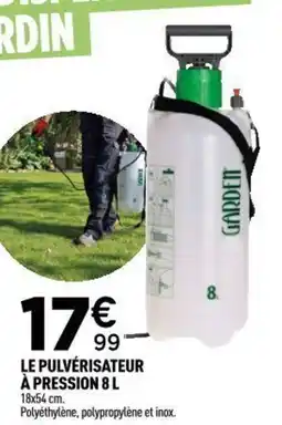 Centrakor Le pulvérisateur à pression offre