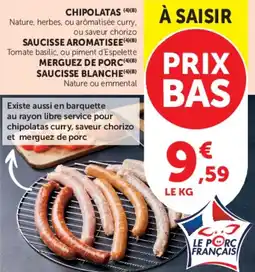 Super U Chipolatas offre