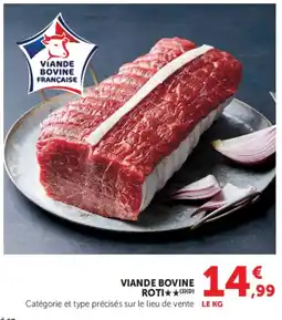 Super U Viande bovine roti offre