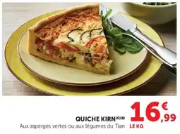 Super U Quiche kirn offre