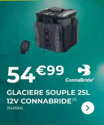 Connabride - glaciere souple 25l 12v