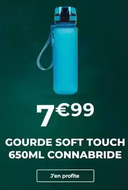 Feu Vert Connabride - gourde soft touch offre