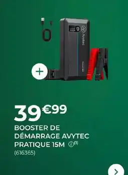 Feu Vert Avytec - booster de demarrage pratique offre