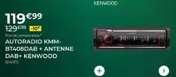 Feu Vert Kenwood - autoradio kmm-bt408dab + + antenne dab+ offre