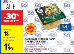 Carrefour Carrefour - parmigiano reggiano a.o.p. extra offre