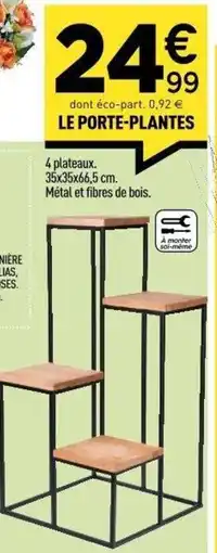 Centrakor Le porte-plantes offre
