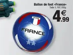 Bazarland Ballon de foot france offre