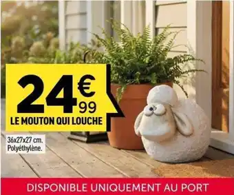 Le mouton qui louche