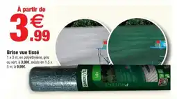 Bazarland Brise vue tissé offre