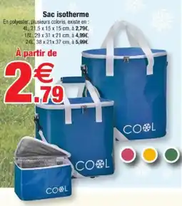 Bazarland Sac isotherme offre