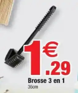 Bazarland Brosse 3 en 1 offre
