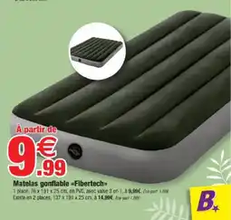 Bazarland Matelas gonflable fibertech offre