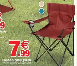 Bazarland Chaise pêcheur pliante offre