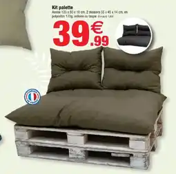 Bazarland Kit palette offre