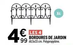 Centrakor Bordures de jardin offre