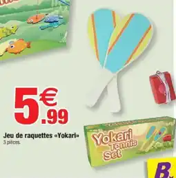 Bazarland Jeu de raquettes yokari offre