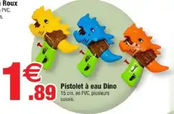 Bazarland Pistolet à eau dino offre