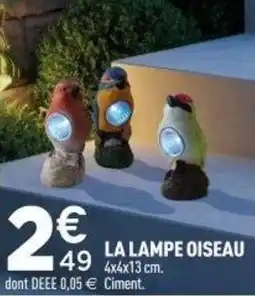 Centrakor La lampe oiseau offre