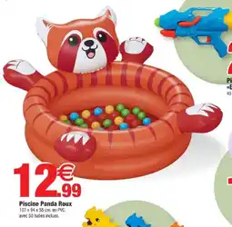 Bazarland Piscine panda roux offre