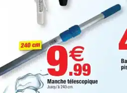 Bazarland Manche télescopique offre