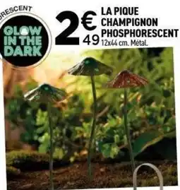 Centrakor La pique champignon phosphorescent offre