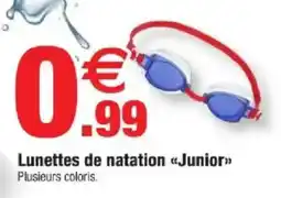 Bazarland Lunettes de natation junior offre