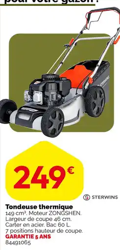 Weldom Tondeuse thermique offre