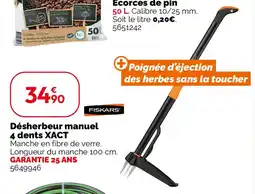 Weldom Désherbeur manuel 4 dents xact offre