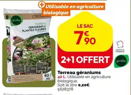 Weldom Terreau géraniums offre