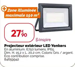 Weldom Projecteur extérieur led yonkers offre