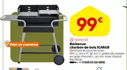 Weldom Barbecue charbon de bois icarus offre