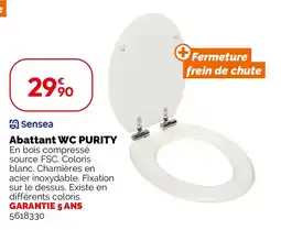 Weldom Abattant wc purity offre