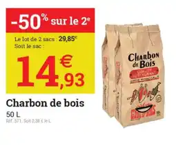 Espace emeraude Charbon de bois offre
