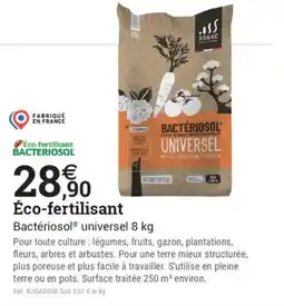 Espace emeraude Éco-fertilisant offre
