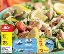 Carrefour Petit navire - thon en porceaux de a poit offre