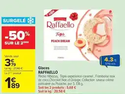 Carrefour Raffaello - glaces offre